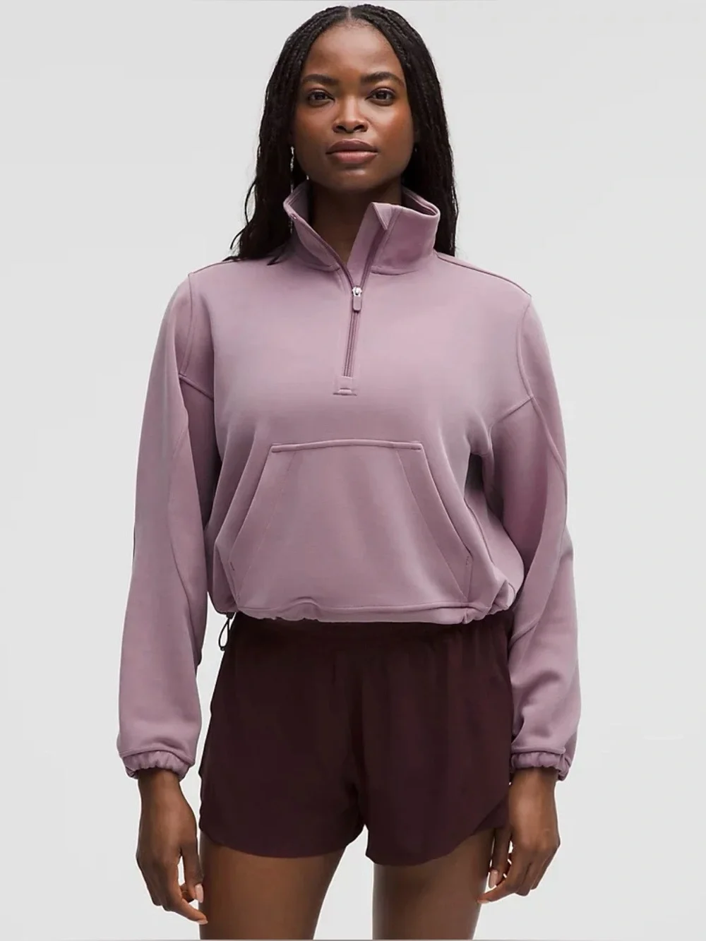 Lululemon Brushed Softstreme Half Zip